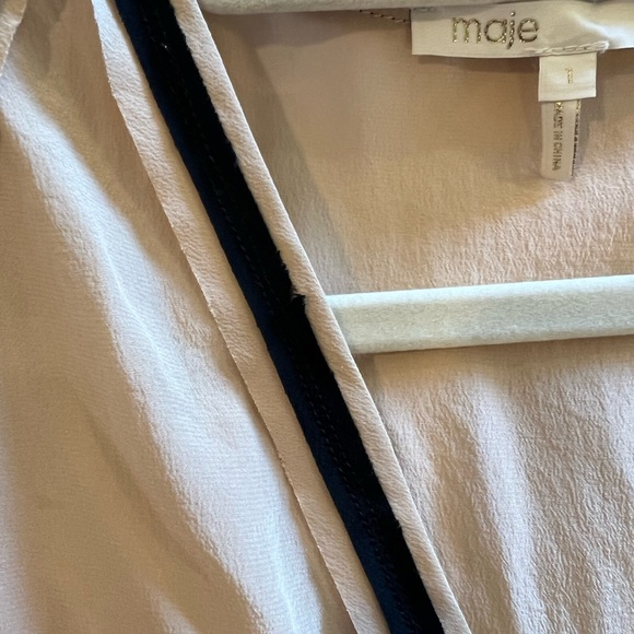 Maje 100% silk dress SOLD - Picture 6 of 8